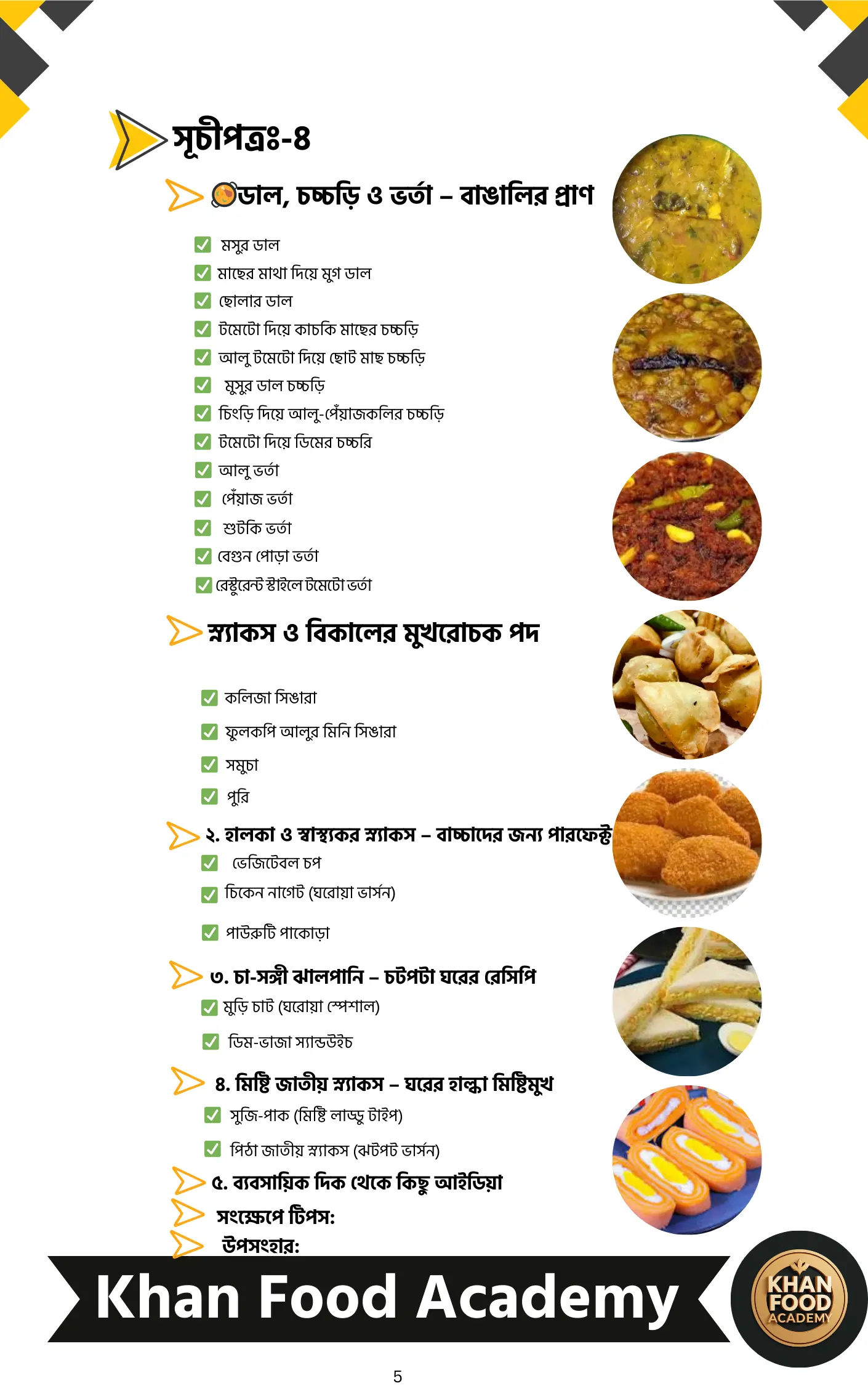 ঘরোয়া রান্নার গোপন রেসিপি ও ফুড বিজনেস – A to Z গাইড (4)